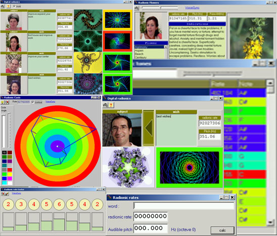 radionics machine software